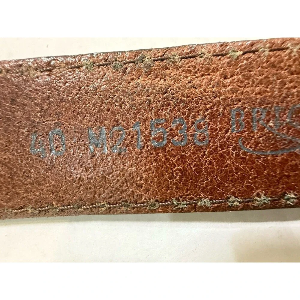 Brighton Classics Gator Leather Unisex‎ Belt M21538 Authentic SIZE 40
